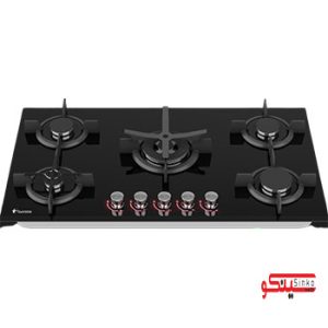 گاز صفحه ای شیشه مشکی  داتیس مدل DG-500